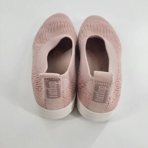 FitFlop Blush Pink Uberknit Slip On Ballet Flats Comfort Sneakers Size 8